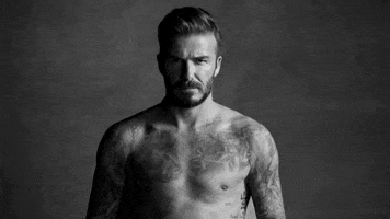 Black And White Beckham GIF by The Late Late Show with James Corden