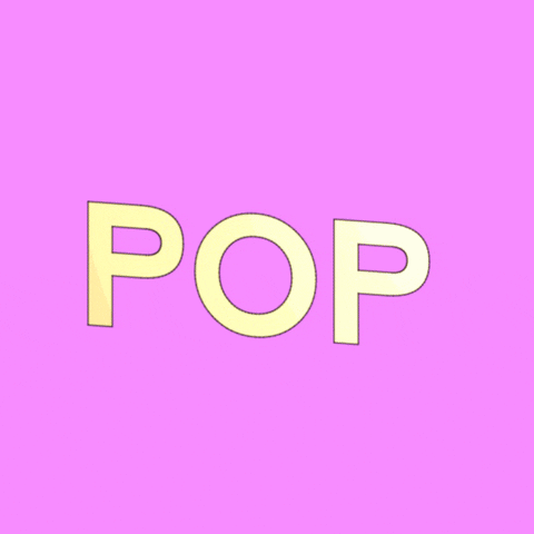 pink pop GIF