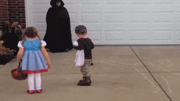 Trick Or Treat Halloween GIF by America's Funniest Home Videos