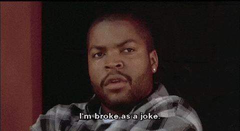 broke no money GIF - broke no money GIF