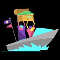 treasure chest summer GIF by Dark Igloo