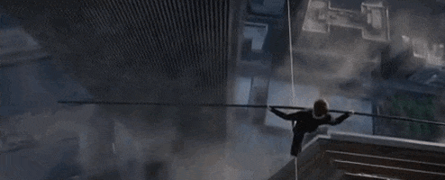 the walk nyff 2015 GIF by Film Society of Lincoln Center
