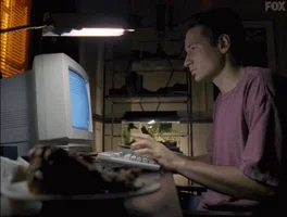 snacking x files GIF by The X-Files