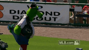 mascot phi GIF by MLB