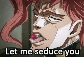 funnyginsan jojo cherry let me seduce you GIF