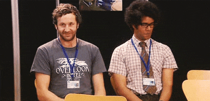 joeparrie fist bump roy it crowd maurice moss GIF