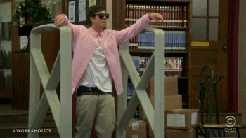plank books library what's up GIF