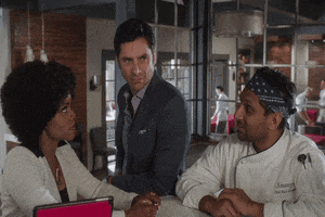 sheepish john stamos GIF by Grandfathered