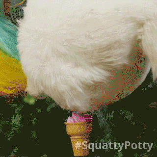 Ice Cream Rainbow GIF