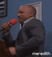 donald faison singing GIF by The Meredith Vieira Show