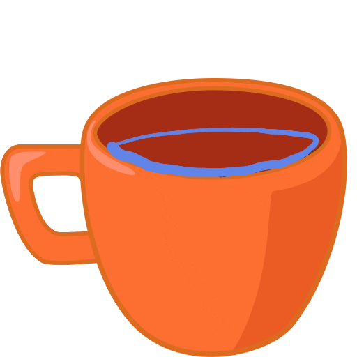 latecantparty coffee wip basics Sticker