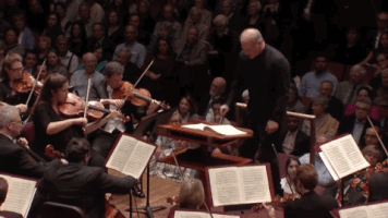 #nationalsymphonyorchestra #noseda #nso #classicalmusic #orchestra GIF by The Kennedy Center