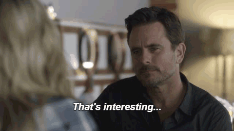 Deacon Thats Interesting Gif By Nashville On Cmt Find - 