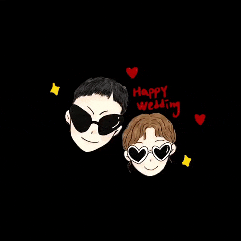 Happywedding GIF