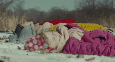 snow angels winter GIF by AWOL