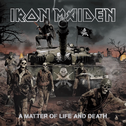 a matter of life and death eddie GIF by Iron Maiden