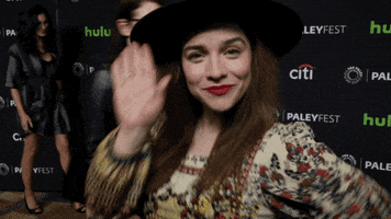 wave hello GIF by The Paley Center for Media