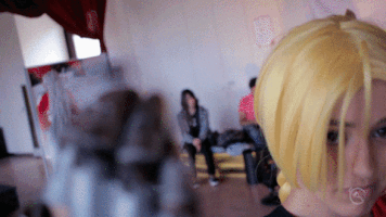 kawaruvisualart party cosplay spinning 2017 GIF