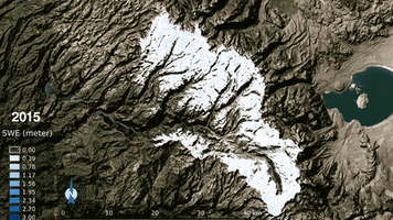 water snow GIF by NASA