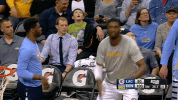 Excited Denver Nuggets GIF by NBA