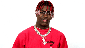 Celebrity gif. Lil Yachty grimaces as he gestures to cut it out with his fingers flicking rapidly across his throat.