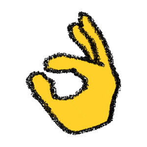Emoji Ok Sticker by Adam J. Kurtz