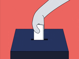 voting turn up GIF by Jelly London