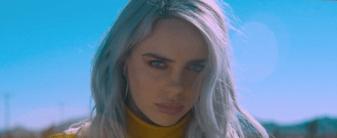 Resultado de imagem para billie eilish gif