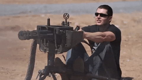 gun shooting GIF by Black Rifle Coffee Company
