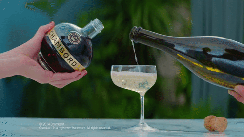 French Martini Chambord Cocktails GIF by The Many