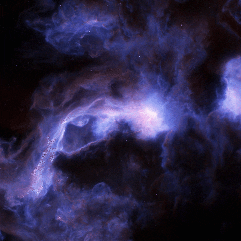 salmonickatelier space stars galaxy universe GIF