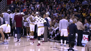 Skipping Cleveland Cavaliers GIF by NBA
