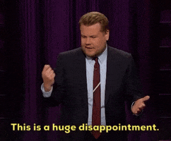 sad james corden GIF by The Late Late Show with James Corden
