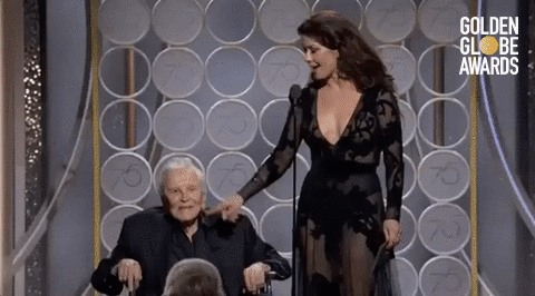 Resultado de imagem para golden globes kirk douglas