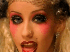 lil kim pink GIF by Christina Aguilera
