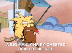 hairy-chested meme gif