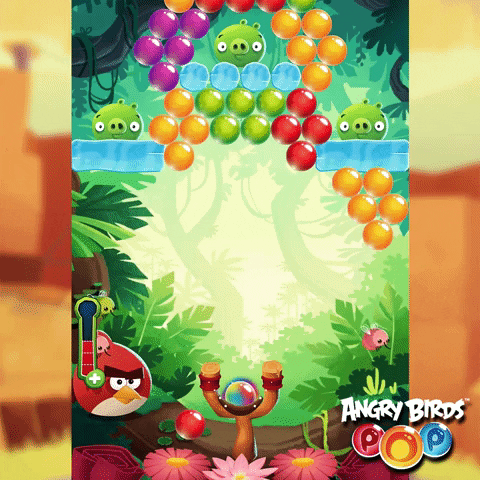 pig bubble GIF by Angry Birds