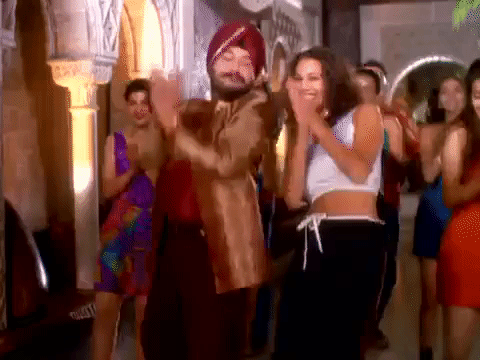 balle balle daler mehndi GIF