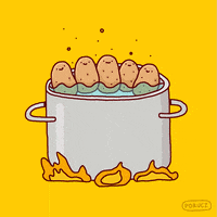 potatoes cooking GIF by Michelle Porucznik