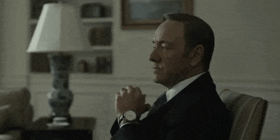 House Of Cards Fourth Wall Break GIF by NETFLIX