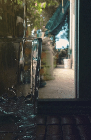 ngoctienphan95 water drops glass of water GIF