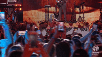 crowd singing GIF by iHeartRadio