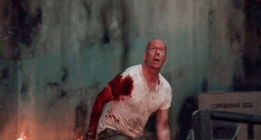 encamador russia middle finger bruce willis die hard 5 GIF