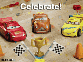 celebrate disney pixar GIF by LEGO