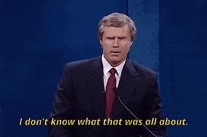will ferrell i dont know what that was all about GIF by Saturday Night Live