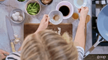 Gwyneth Paltrow Cooking GIF