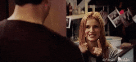 Excited Bella Thorne GIF by Midnight Sun