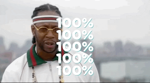 100 Percent Yes GIF by MOST EXPENSIVEST - Find & Share on GIPHY