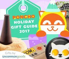 gift guide GIF by Poncho