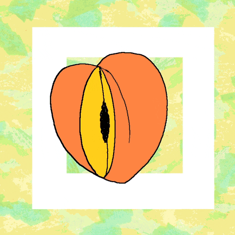 Peach Pit Animation GIF